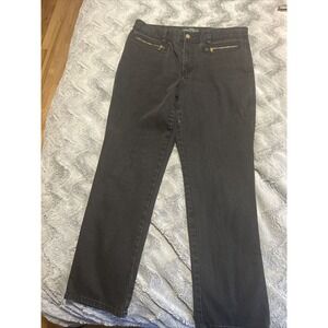 ralph lauren Jeans Company Women’s 12 Petite Black Jeans With Zippers